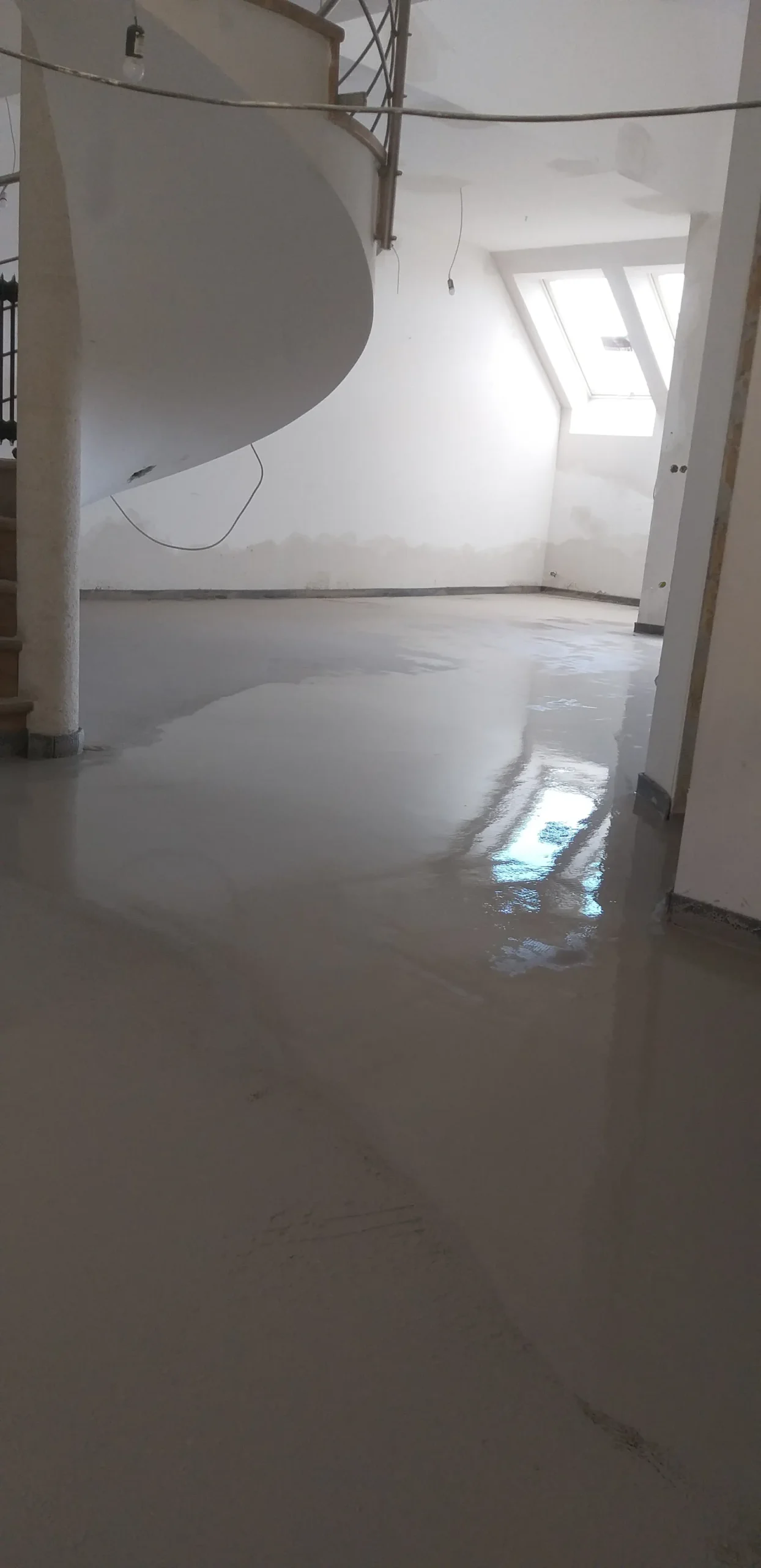 aljzatkiegyenlítés utánna